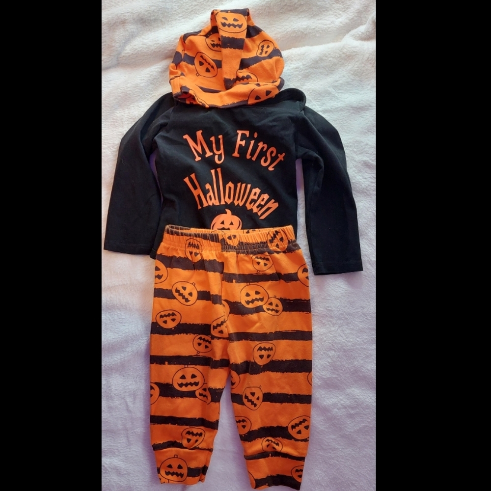 My First Halloween Outfit with Hat - 3-6 Months